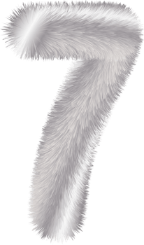 Number illustration. Hand drawn picture png