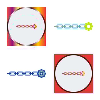 Unique Link Sales Vector Icon