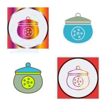 Cookie Jar Vector Icon