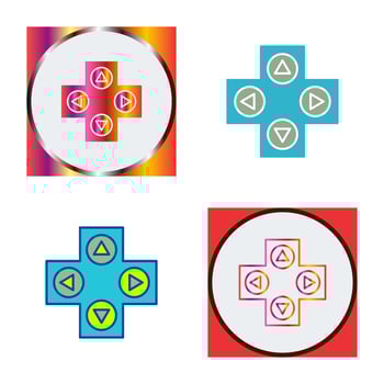 Unique Gaming Control Vector Icon