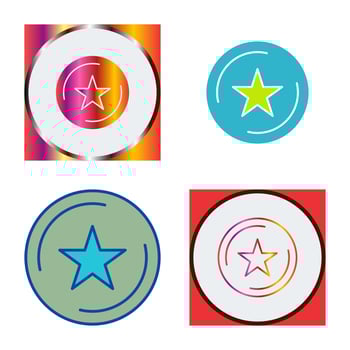 Unique Favorite Vector Icon