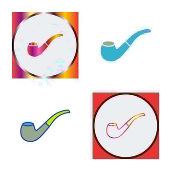 Smoking Pipe Vector Icon