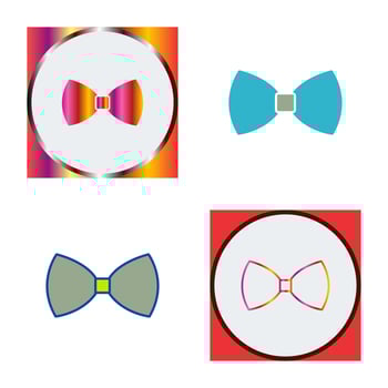 Bow Tie Vector Icon