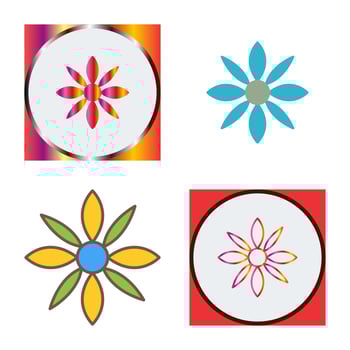 Flower Vector Icon