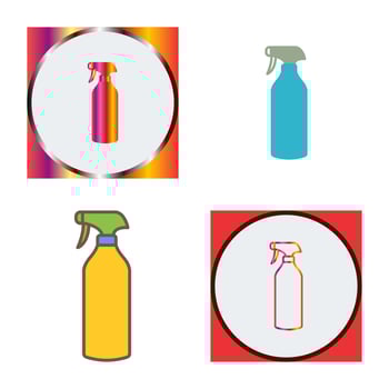 Spray bottle Vector Icon