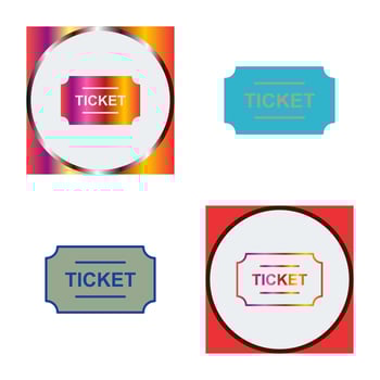 Tickets Vector Icon
