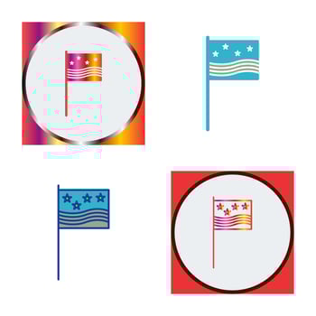 Flags Vector Icon