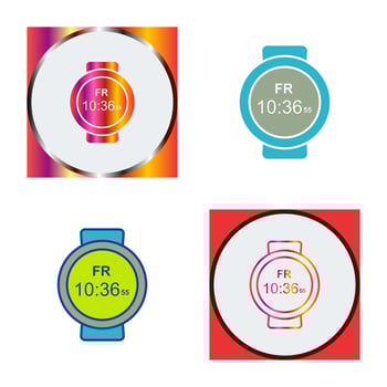 Sports Watch Vector Icon