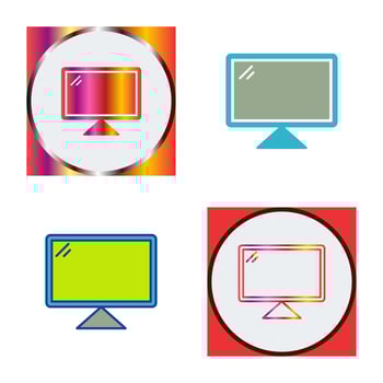 Computer Vector Icon