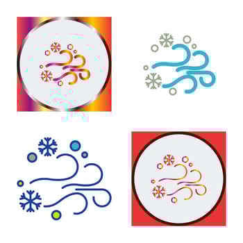 Blizzard Vector Icon