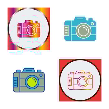 Digital Camera Vector Icon