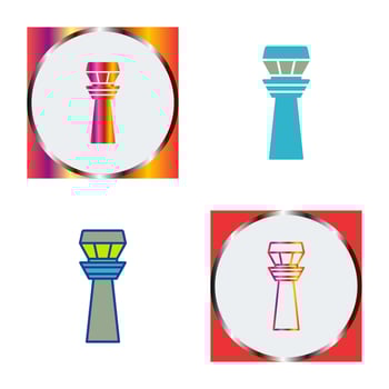 Control Tower Vector Icon