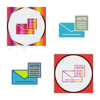 Letter Vector Icon