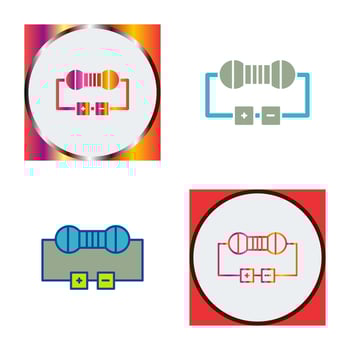 Resistor Vector Icon