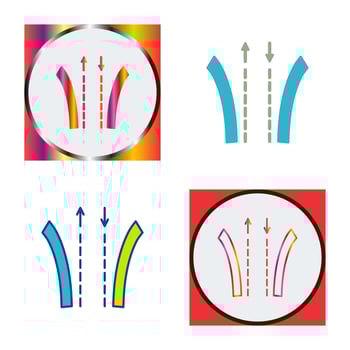 Way Vector Icon