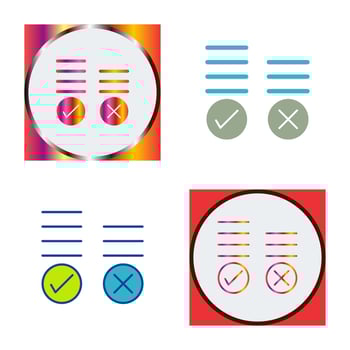 Voting Result Vector Icon