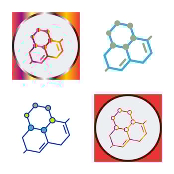 Molecule Vector Icon