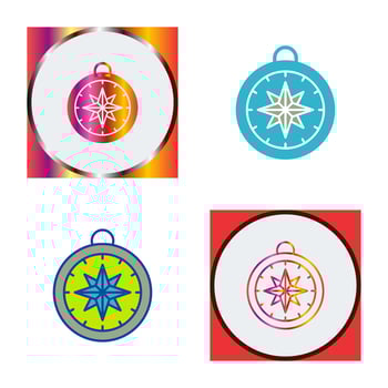 Compass Vector Icon