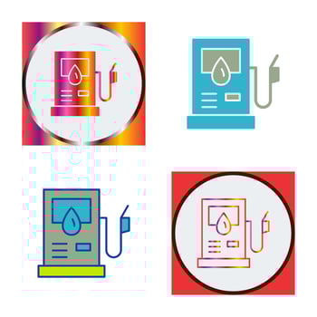 Petrol Pump Vector Icon