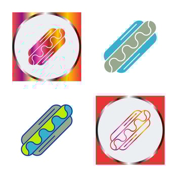 Hotdog Vector Icon