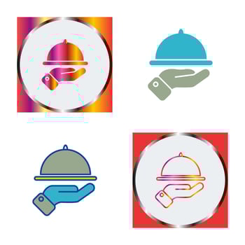 Waiter Vector Icon