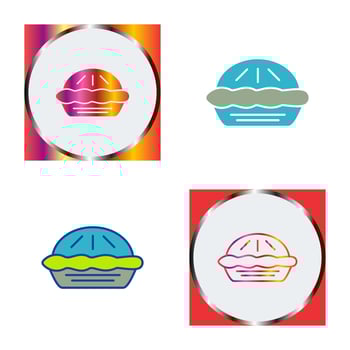 Pie Vector Icon