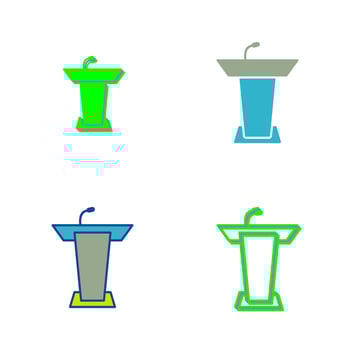 Podium Vector Icon