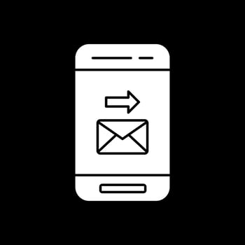 Send Mail  Vector Icon Design