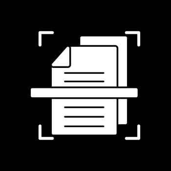 Scan  Vector Icon Design