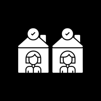 Isolation Vector Icon Design
