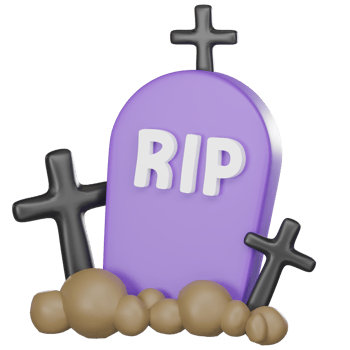 3d gravestone and crucifix png