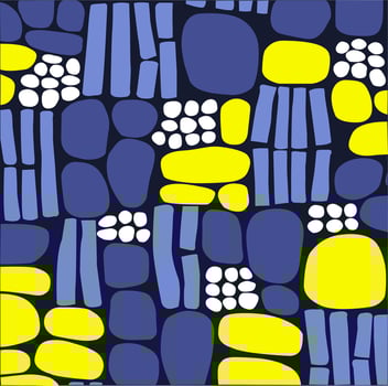 Beautiful vector pattern, background and wallpaper