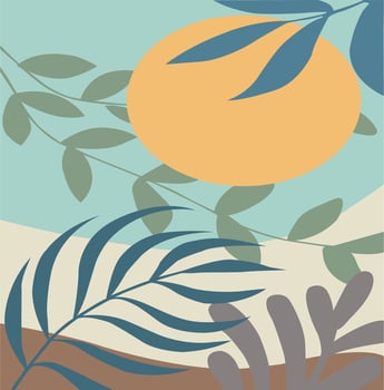 Beautiful vector wall art and graphics for home decor