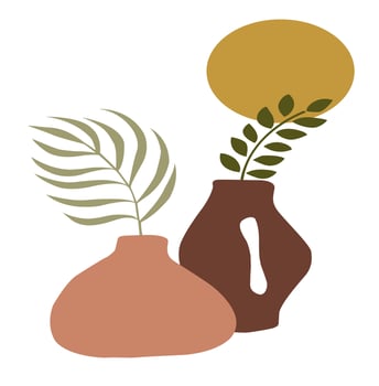 Beautiful vector wall art and graphics for home decor