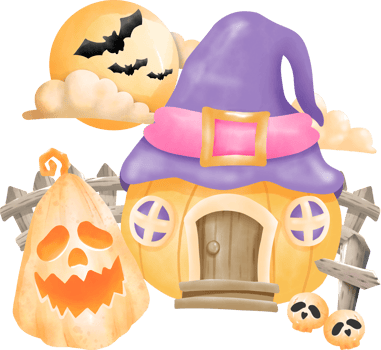 Happy Halloween Day Elements png