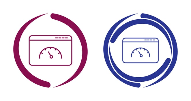 Page Speed Vector Icon