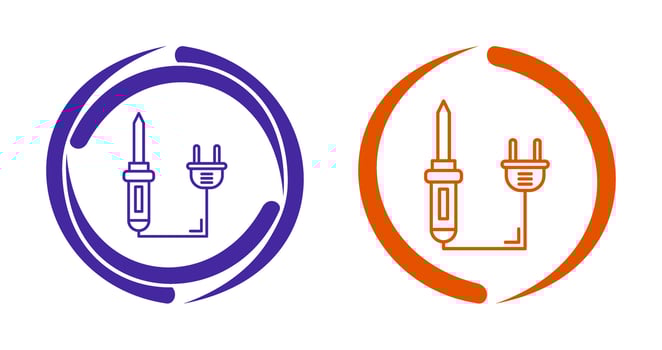 Soldering Iron Vector Icon