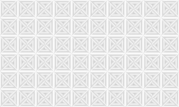 Abstract white and grey geometric background texture vector