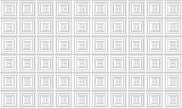 Abstract white and grey geometric background texture vector