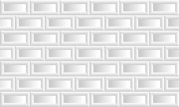 Abstract white and grey geometric background texture vector