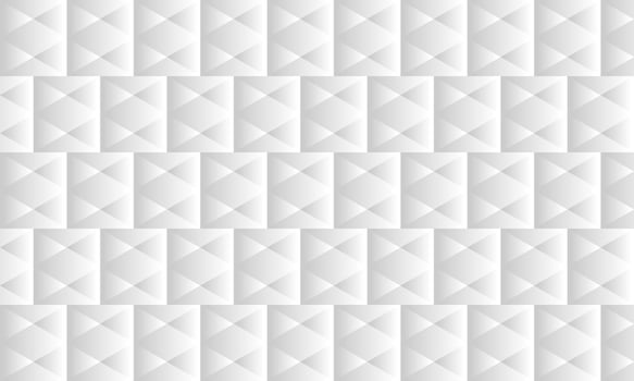 Abstract white and grey geometric background texture vector