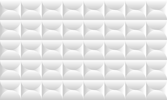 Abstract white and grey geometric background texture vector