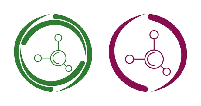 Molecule Vector Icon