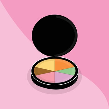 Color Corrector Palette vector