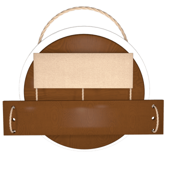 board made of wood for writing on free social posts png