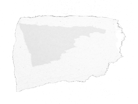 a sheet of paper torn to pieces on transparent background png file