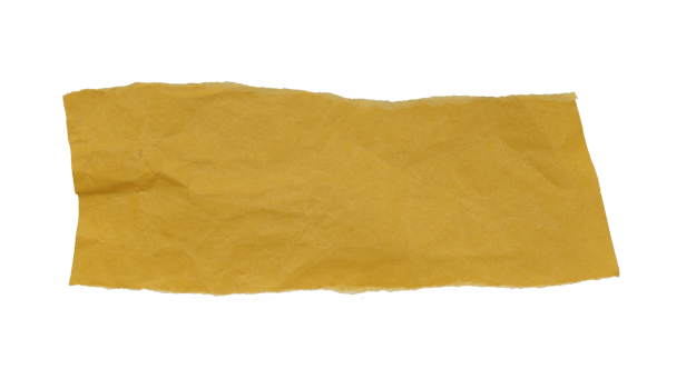 a sheet of paper torn to pieces on transparent background png file