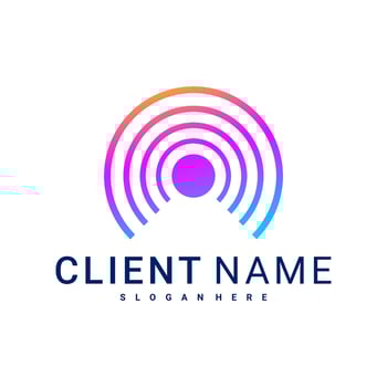 Modern letter C logo concept. People C logo design vector template.