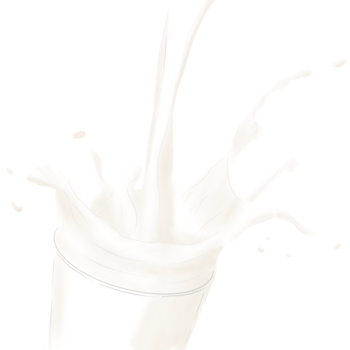 pouring milk into a glass png