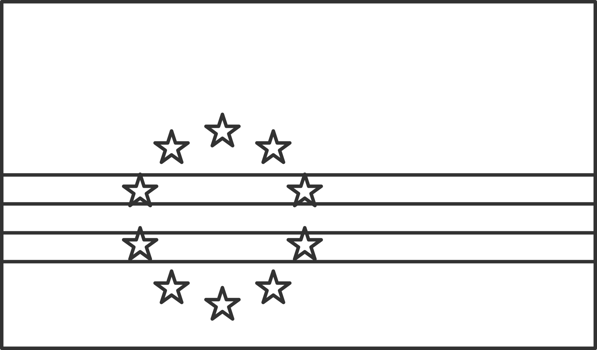 Cape Verde flag, for color the flag. Draft flag. png